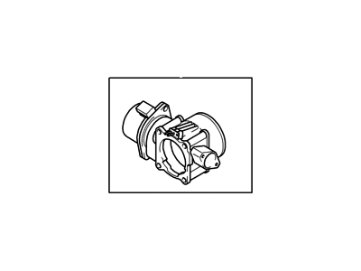 2005 Hyundai Santa Fe Throttle Body - 35100-38660