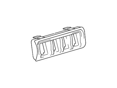 Hyundai 84841-38000-TI Plate-Center Facia Panel Switch Mounting