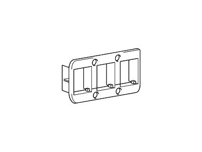 Hyundai 93244-38100 Cover-Console Switch Mounting,Lower