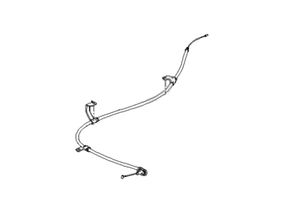 2004 Hyundai Tucson Parking Brake Cable - 59770-2E200