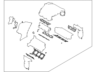 Hyundai 20920-3CD00 Gasket Kit-Engine Overhaul Upper