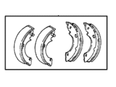 Hyundai Excel Brake Shoe - 58305-21A00