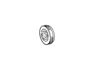 1996 Hyundai Elantra Idler Pulley - 97643-27000