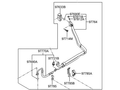 Hyundai 97775-3N400 Tube Assembly-Suction & Liquid