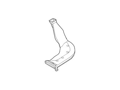 Hyundai 97370-B1000 Duct-Rear Heating,RH