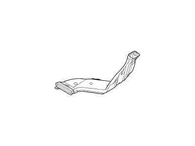 Hyundai 97360-B1000 Duct-Rear Heating,LH