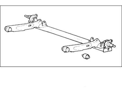 Hyundai 55500-28600 Torsion Axle & Arm Complete