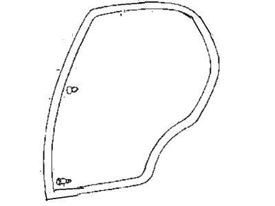 1998 Hyundai Accent Weather Strip - 83130-22000