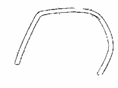 1998 Hyundai Accent Weather Strip - 82110-22000-IA