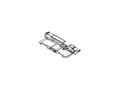 Hyundai 84265-2E010-Z9 Carpet Assembly-Floor,Rear