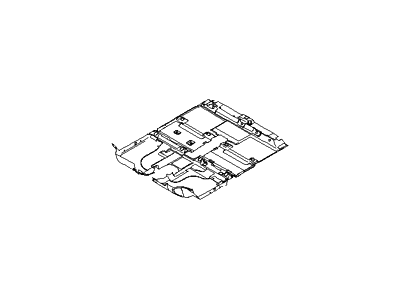 Hyundai 84260-2E763-G8 Carpet Assembly-Floor,Front