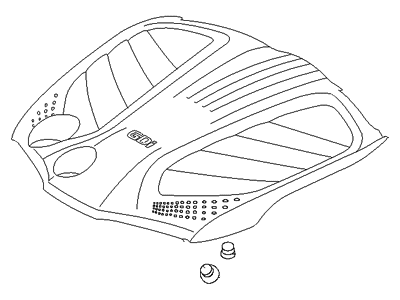 Hyundai 29240-3CFA0 Engine Cover Assembly