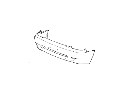 Hyundai 86510-22261 Front Bumper Cover Assembly