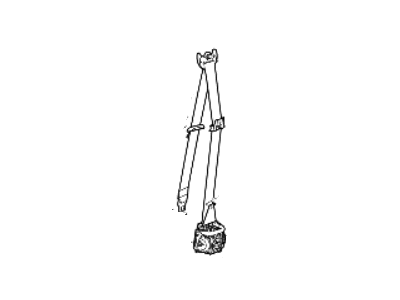 Hyundai Seat Belt - 88810-B1500-SG2