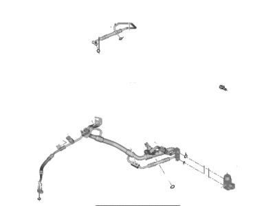 2021 Hyundai Ioniq A/C Hose - 97775-G7220
