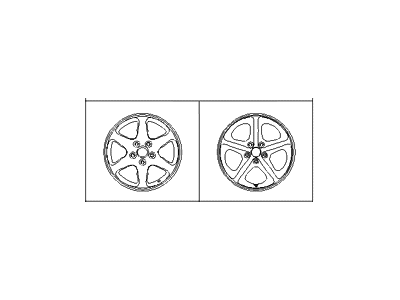 2007 Hyundai Sonata Spare Wheel - 52910-3K210