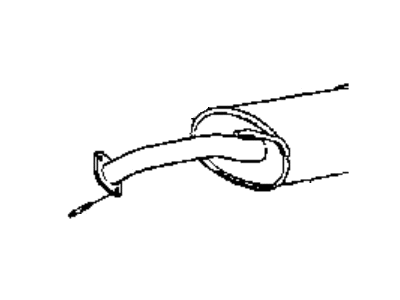 Hyundai Elantra Tail Pipe - 28700-29083
