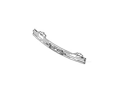 Hyundai 86630-25050 Rail Assembly-Rear Bumper