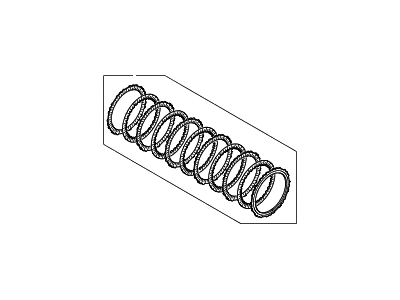 Hyundai 45425-2F010 Disk Set-35R Clutch