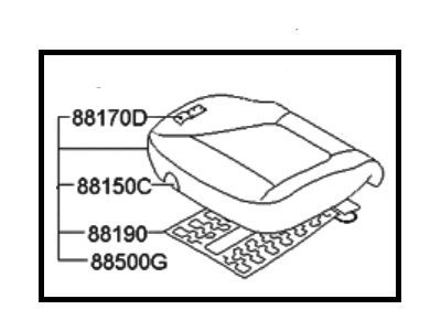 Hyundai 88100-0W000-J9H