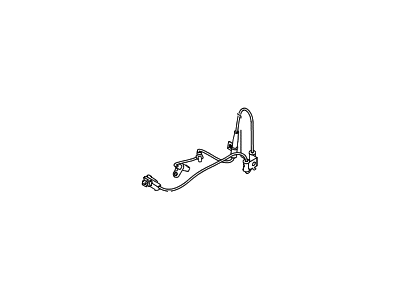 2009 Hyundai Sonata ABS Sensor - 59830-3S900