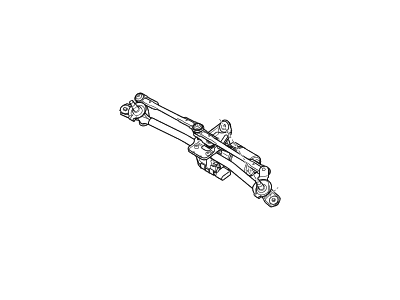 Hyundai 98100-D2000 Windshield Wiper Motor & Link Assembly