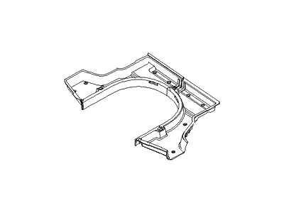 Hyundai 85780-2C260-LK Tray Assembly-Luggage Side,RH