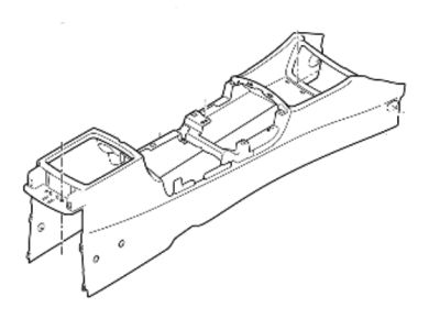 Hyundai Elantra Center Console Base - 84611-2H700-8M