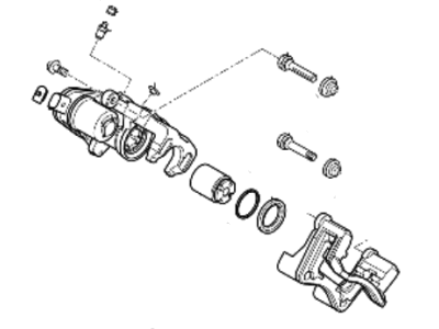2021 Hyundai Ioniq Brake Caliper Bracket - 58210-G7300