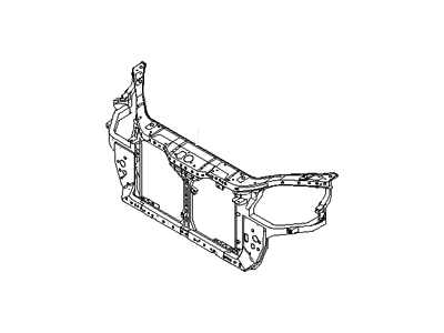 Hyundai Accent Radiator Support - 64101-1E001