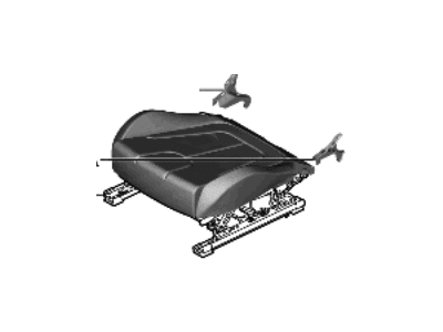 2021 Hyundai Veloster N Seat Cushion - 88200-K9700-SZG