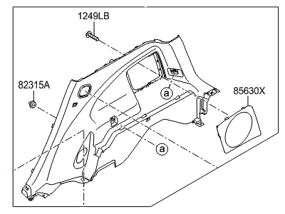 Hyundai 85740-4W000-9P