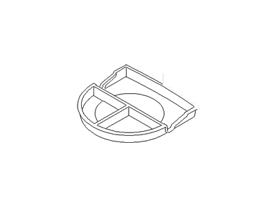 Hyundai 85750-2L800-WK Tray Assembly-Luggage,Center