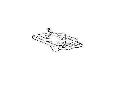 Hyundai Elantra Battery Tray - 37150-28002