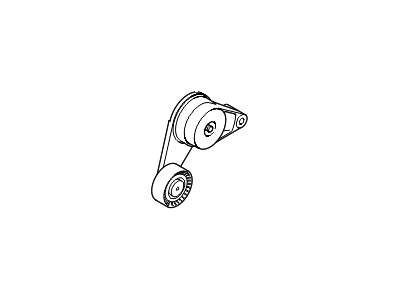 Hyundai 25281-2E350 Tensioner Assembly