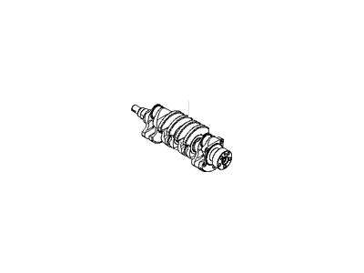 2009 Hyundai Accent Crankshaft - 23111-26100