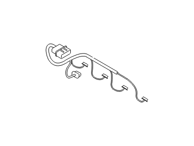 Hyundai 35341-2B250 Harness-Injector