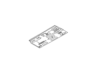 Hyundai 65121-1R300 Panel Assembly-Center Floor Side,R