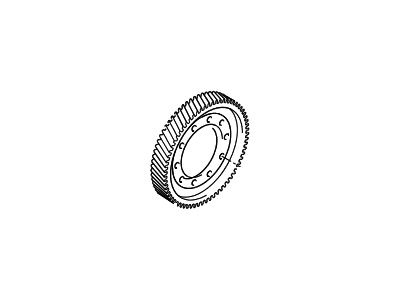 Hyundai 45832-23010 Gear-Differential Drive