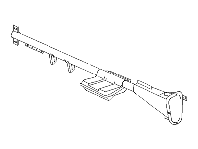 Hyundai 84410-39301 Crossmember Assembly-Cowl