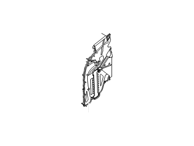 Hyundai 97206-A5000 Separator-Dual Heater(Left)