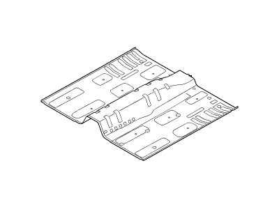 Hyundai 65110-3V100 Panel Assembly-Center Floor