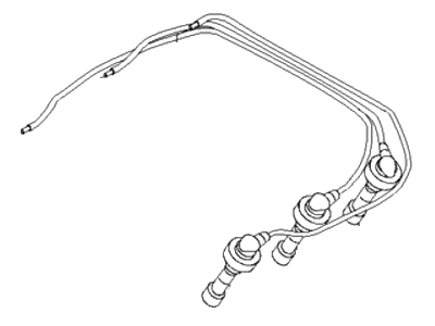 Hyundai XG350 Spark Plug Wire - 27501-39A00