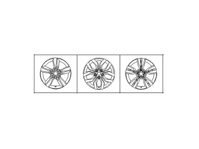 Hyundai Spare Wheel - 52905-2V250-EB