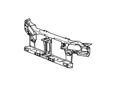 Hyundai Scoupe Radiator Support - 64100-23100