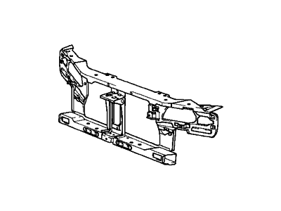 1994 Hyundai Scoupe Radiator Support - 64100-23100