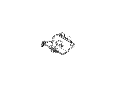 2015 Hyundai Veloster Battery Tray - 37150-2V500