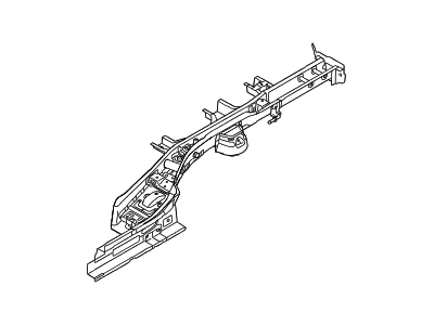 Hyundai 65710-B8200 Member Assembly-Rear Floor Side,LH