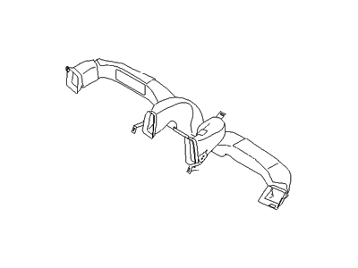 Hyundai 97470-2B000 Connector Assembly-Heater To Air V