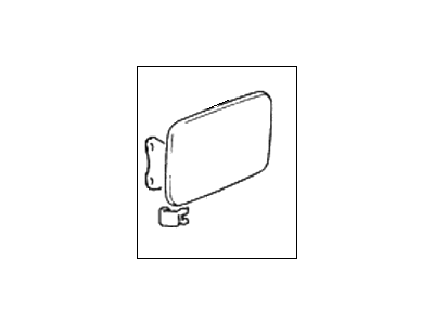 Hyundai 69510-22210 Fuel Filler Door Assembly